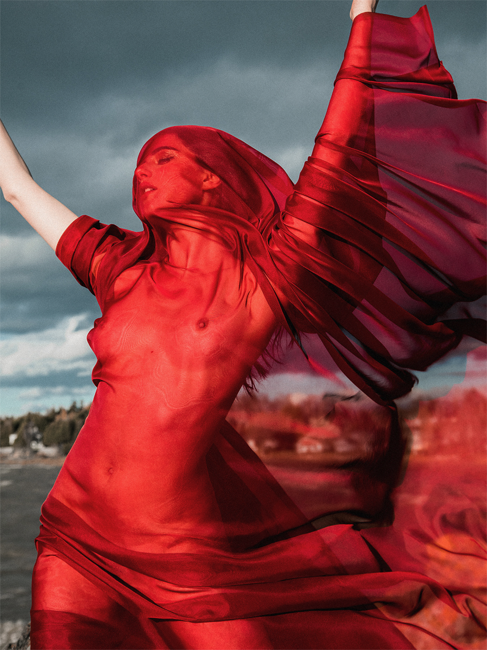"The Veil" 60 x 40 in. | Photography | Limited Edition Print | Signed