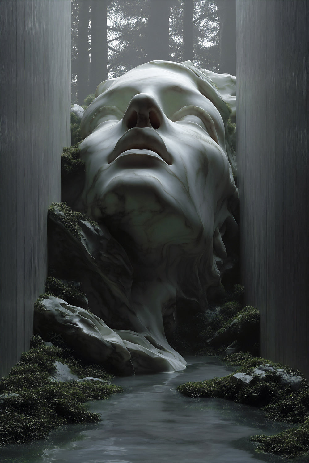 "Anker" 12 x 18 in. | AI Art | Limited Edition | Signed