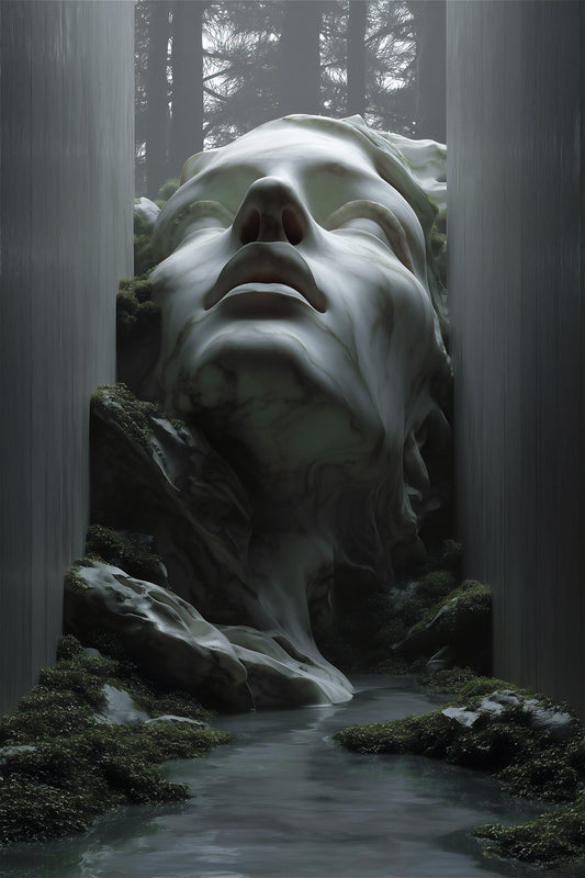 "Anker" 12 x 18 in. | AI Art | Limited Edition | Signed