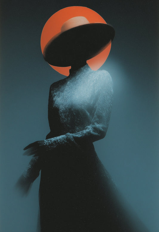 "Spin 02" 12 x 18 in. | AI Art | Limited Edition| Signed