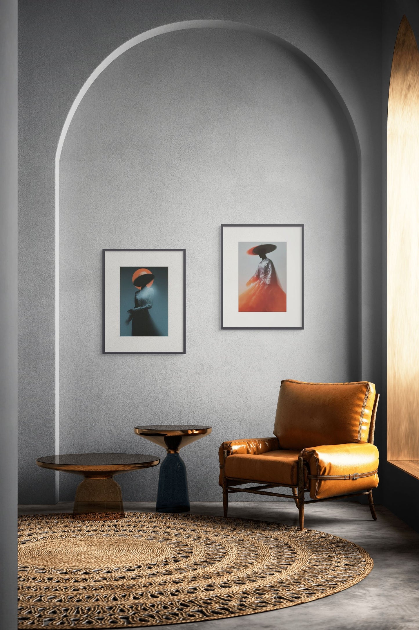 "Spin 02" 18 x 12 in. | AI Art | Limited Edition| Signed